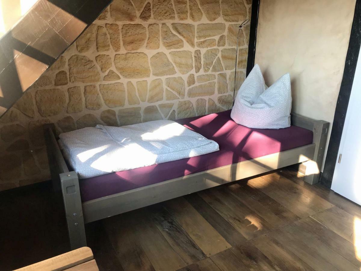 Ferienwohnung Wachstube Mit 3 Schlafraeumen Im Rittergut Leppersdorf Wachau ภายนอก รูปภาพ