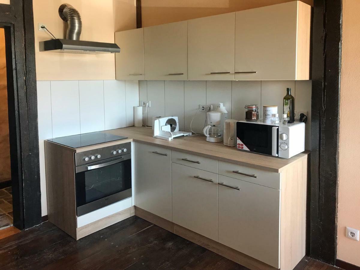 Ferienwohnung Wachstube Mit 3 Schlafraeumen Im Rittergut Leppersdorf Wachau ภายนอก รูปภาพ